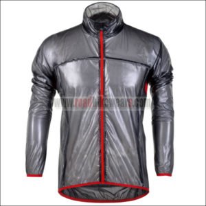 2013 Pro Cycling Windbreaker Black Waterproof