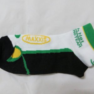 2013 Team Cannondale Riding Socks White Green Black