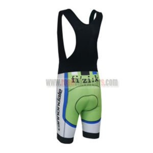2013 Team Cannondale SUGOI Biking Bib Shorts Black Green Blue