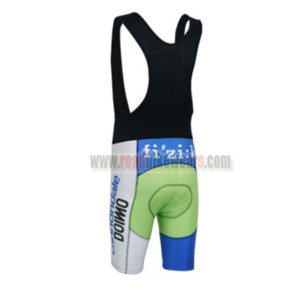 2013 Team Cannondale SUGOI Biking Bib Shorts Green Blue