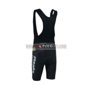 2013 Team HTC highroad Bicycle Bib Shorts Black