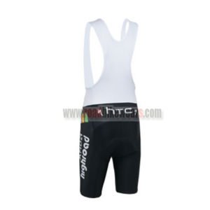 2013 Team HTC highroad Cycling Bib Shorts Black