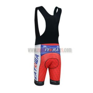 2013 Team KATUSHA Biking Bib Shorts Red