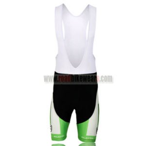 2013 Team KUOTA Cycling Bib Shorts White Green