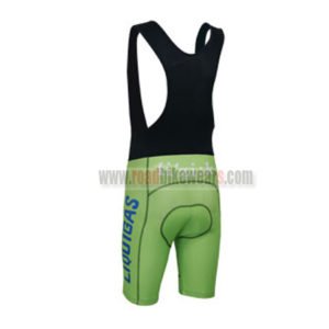 2013 Team LIQUIGAS SAXO BANK Biking Bib Shorts Green