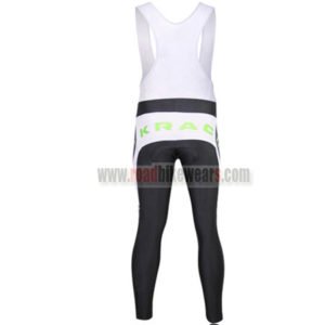 2013 Team ROCK RACING Riding Long Bib Pants Grey Green