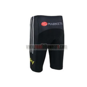 2013 Team SKY Pro Cycling Shorts Black Yellow