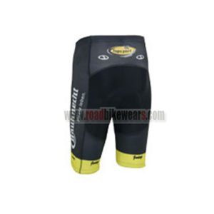 2013 Team Topsport Cycling Shorts Black Yellow