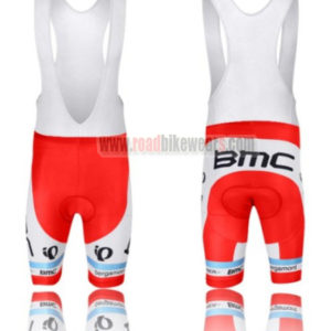 2014 Team BMC Cycling Bib Shorts Blue Red