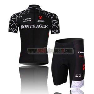 2014 Team BONTRAGER TREK Cycling Kit Black