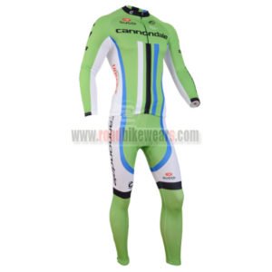2014 Team Cannondale Sojasun Cycle Long Kit Green 2014 Team Cannondale Sojasun Cycle Long Kit Green
