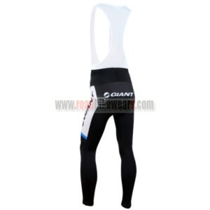 2014 Team GIANT Riding Long Bib Pants Black White