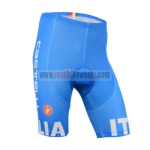 2014 Team ITALIA Castelli Cycling Shorts Blue