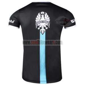2015 Team Bianchi Cycling Outdoor Sport Apparel Sweatshirt Round Neck T-shirt Black