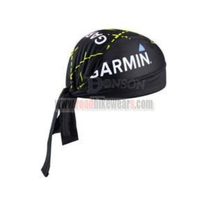 2015 Team Cannondale GARMIN Riding Bandana Head Scarf Black