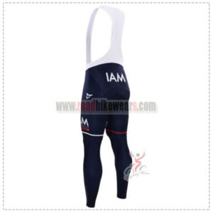 2015 Team IAM SCOTT Riding Long Bib Pants Tights Blue