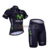 2015 Team Movistar Cycling Kit Blue