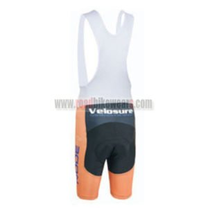 2015 Team NODE4 Cycling White Bib Shorts