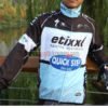 2015 Team QUICK STEP Biking Raincoat Wind-proof Black White Blue