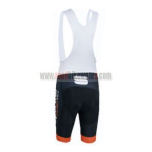 2015 Team Sportful Cycling Bib Shorts Black