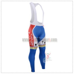 2015 Team Tinkoff SAXO BANK Cycling Bib Pants Blue Red