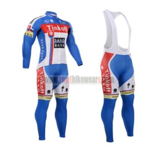 2015 Team Tinkoff SAXO BANK Cycling Long Bib Kit