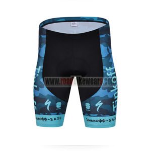 2015 Team Tinkoff SAXO BANK Cycling Shorts Blue