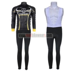 2009 Team TREK Cycling Long Bib Kit Black