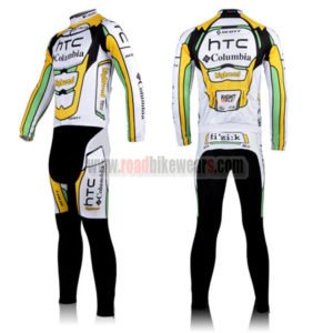 2010 Team HTC highroad Cycle Long Kit