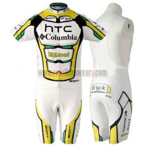 2010 Team HTC highroad Cycling Bib Kit