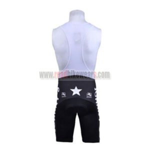 2010 Team Mellow Johnny's Cycling Bib Shorts Black White