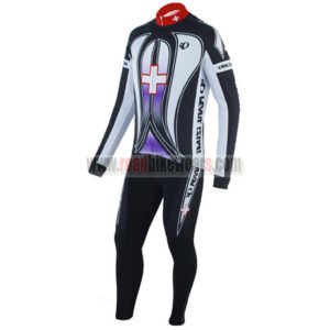 2010 Team Pearl Izumi Cycle Long Kit Black Cross