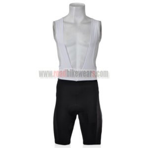 2010 Team Pearl Izumi Cycling Bib Shorts Black Cross