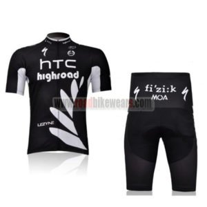 2011 Team HTC Highroad Cycle Kit Black