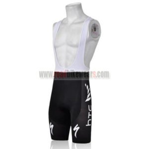 2011 Team HTC Highroad Riding Bib Shorts Black