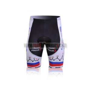 2011 Team KATUSHA Cycling Shorts White