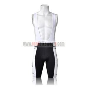 2011 Team Nalini '70 Riding Bib Shorts White