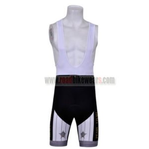 2011 Team Pearl Izumi Cycling Bib Shorts White Black