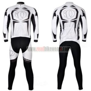 2011 Team Pearl Izumi Cycling Long Kit White