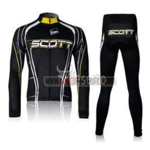 2011 Team SCOTT Biking Long Kit Black