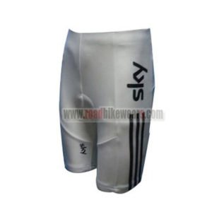 2011 Team SKY Champion Cycling Shorts White