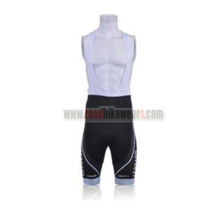 2011 Team TREK Cycling Bib Shorts Black White Blue