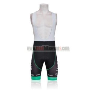 2011 Team TREK Cycling Bib Shorts Black White Green