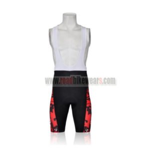 2011 Team TREK Racing Bib Short Black Red