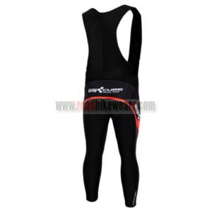 2012 CUBE Pro Riding Bib Pants Black Red