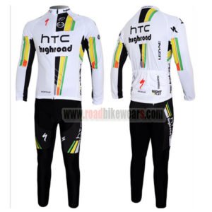 2012 Team HTC highroad Pro Bike Long Sleeve Kit 2012 Team HTC highroad Pro Bike Long Sleeve Kit