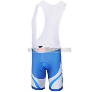 2012 Team Pearl Izumi Cycling Bib Shorts White Blue