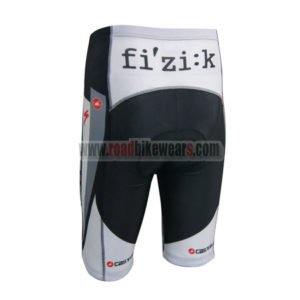 2014 Team Castelli Bike Shorts Black Grey