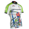 2015 Team Cannondale Sojasun Cycling Jersey Maillot White Green Red Eyes