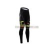 2015 Team Castelli Cycling Long Pants Black White Green